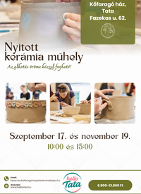 Nyitott kerámia műhely