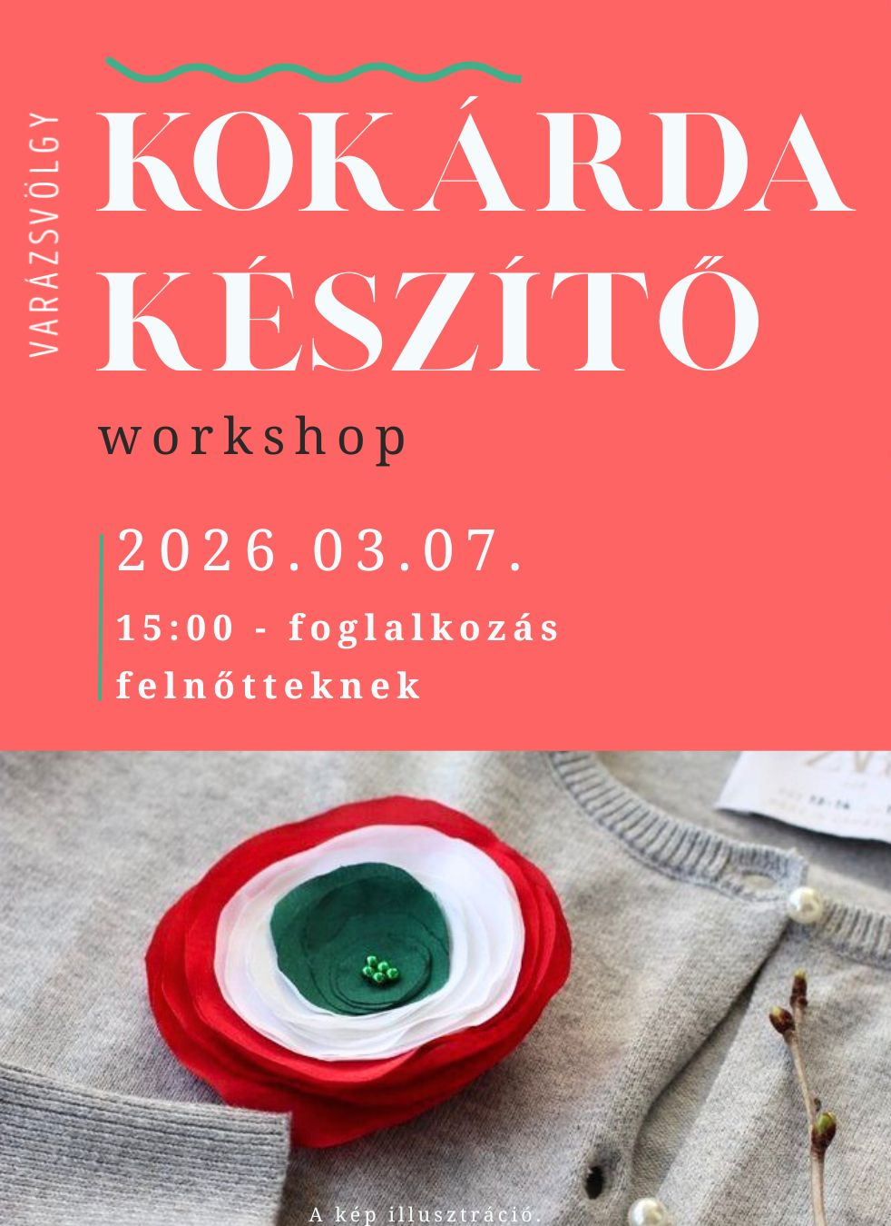 Kokárda készítő workshop
