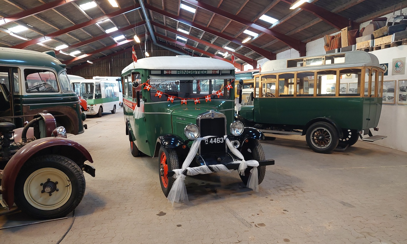 Besøg Danmarks Busmuseum - Entrébilletter