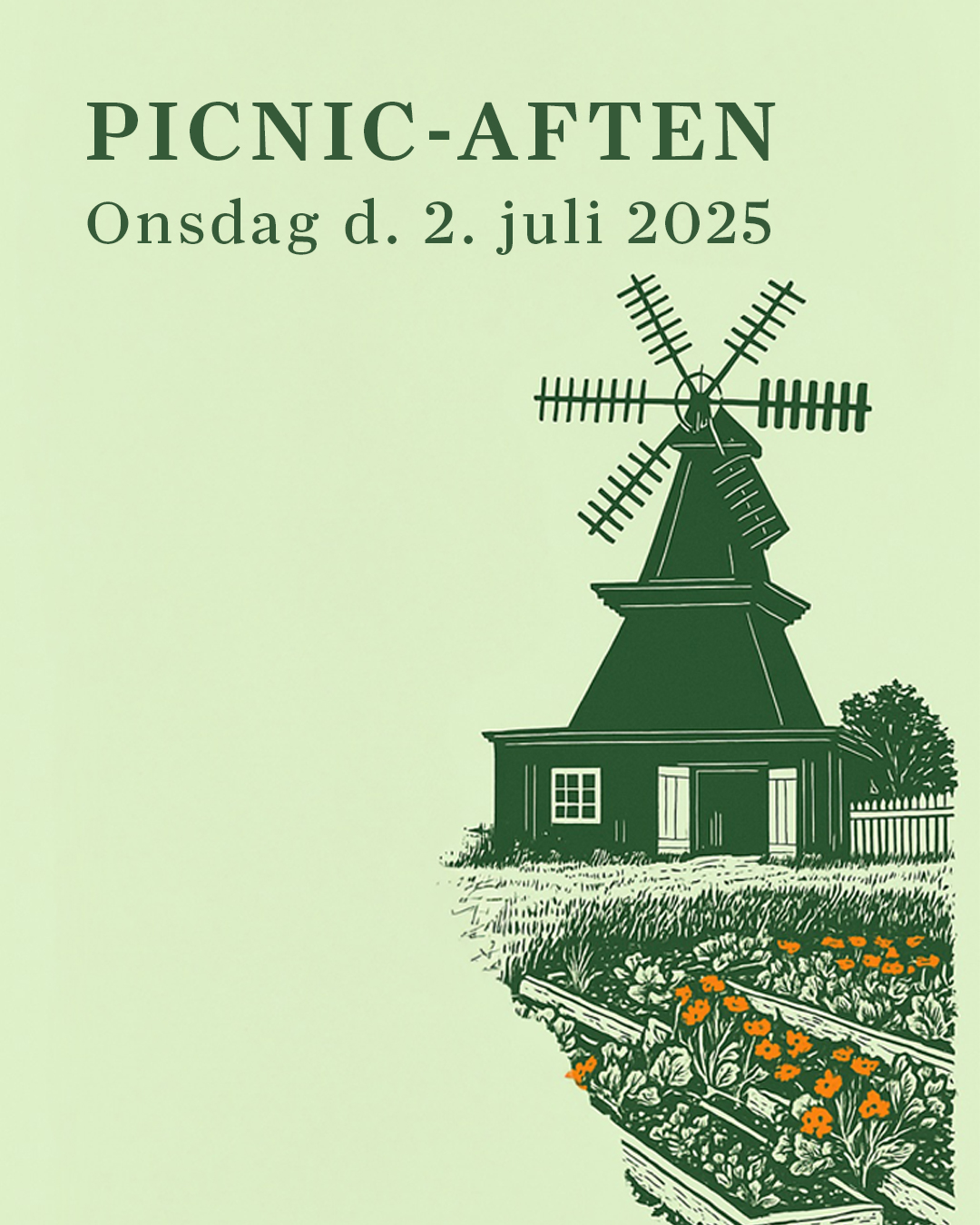 PICNIC-AFTEN PÅ NYMINDEGAB MUSEUM