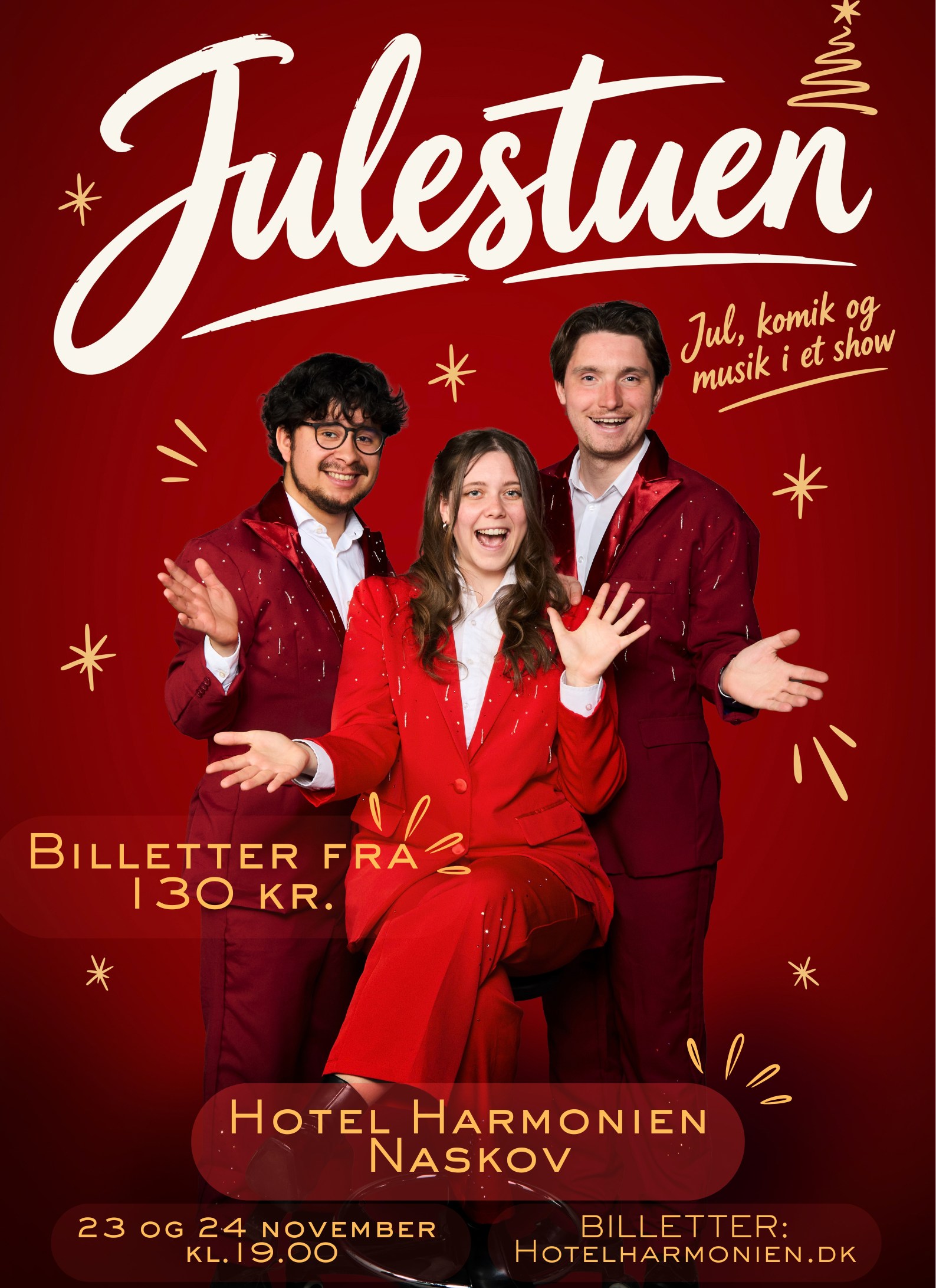 Julestuen - Jul, musik og komik i et show 