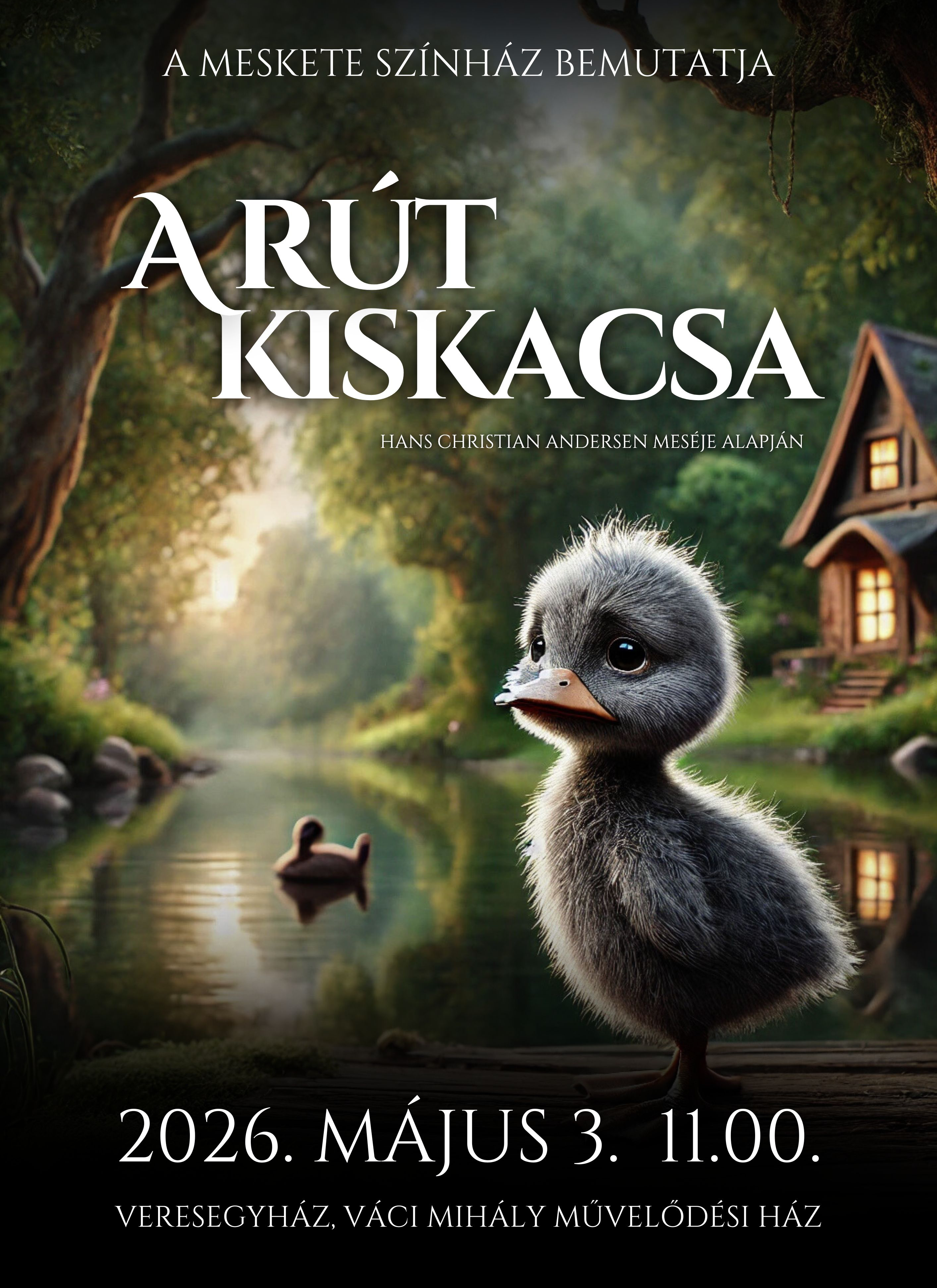 Rút Kiskacsa zenés mese előadás