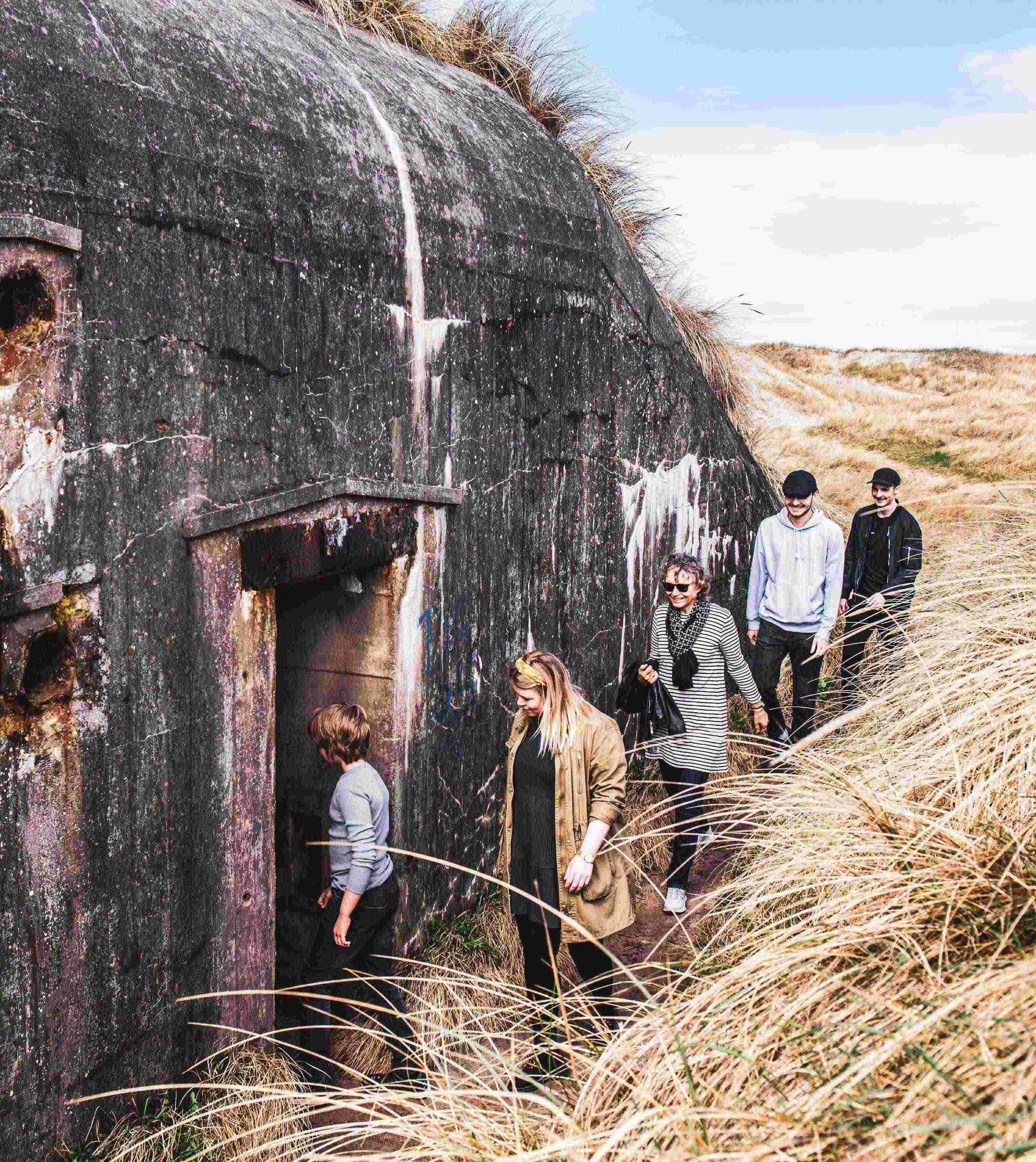 Bunker Tour at the Houvig Fortress (English guide)