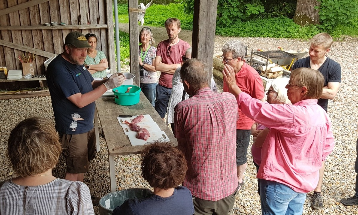 Eksklusiv Vild Mad - nyskudt sommerbuk, bålsted og vilde planter