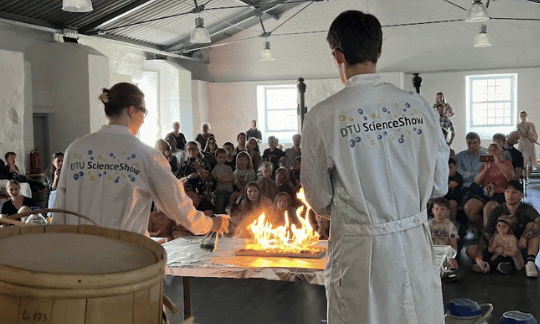Scienceshow på KRUDT for børn
