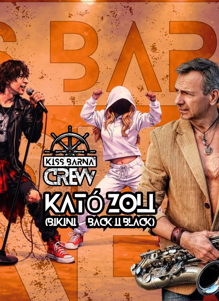 Kiss Barna CREW & KATÓ ZOLI (Bikini, Back II Black) a Nem Adom Fel Kávézóban
