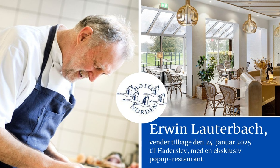 Gourmetaften med stjernekokken Erwin Lauterbach