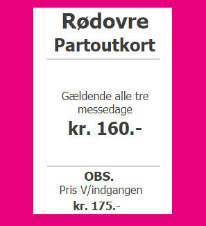 Partoutkort - AOH Rødovre