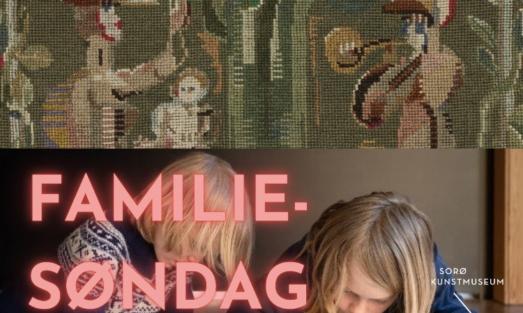 FAMILIESØNDAG: Sjov med korsstingsbroderi