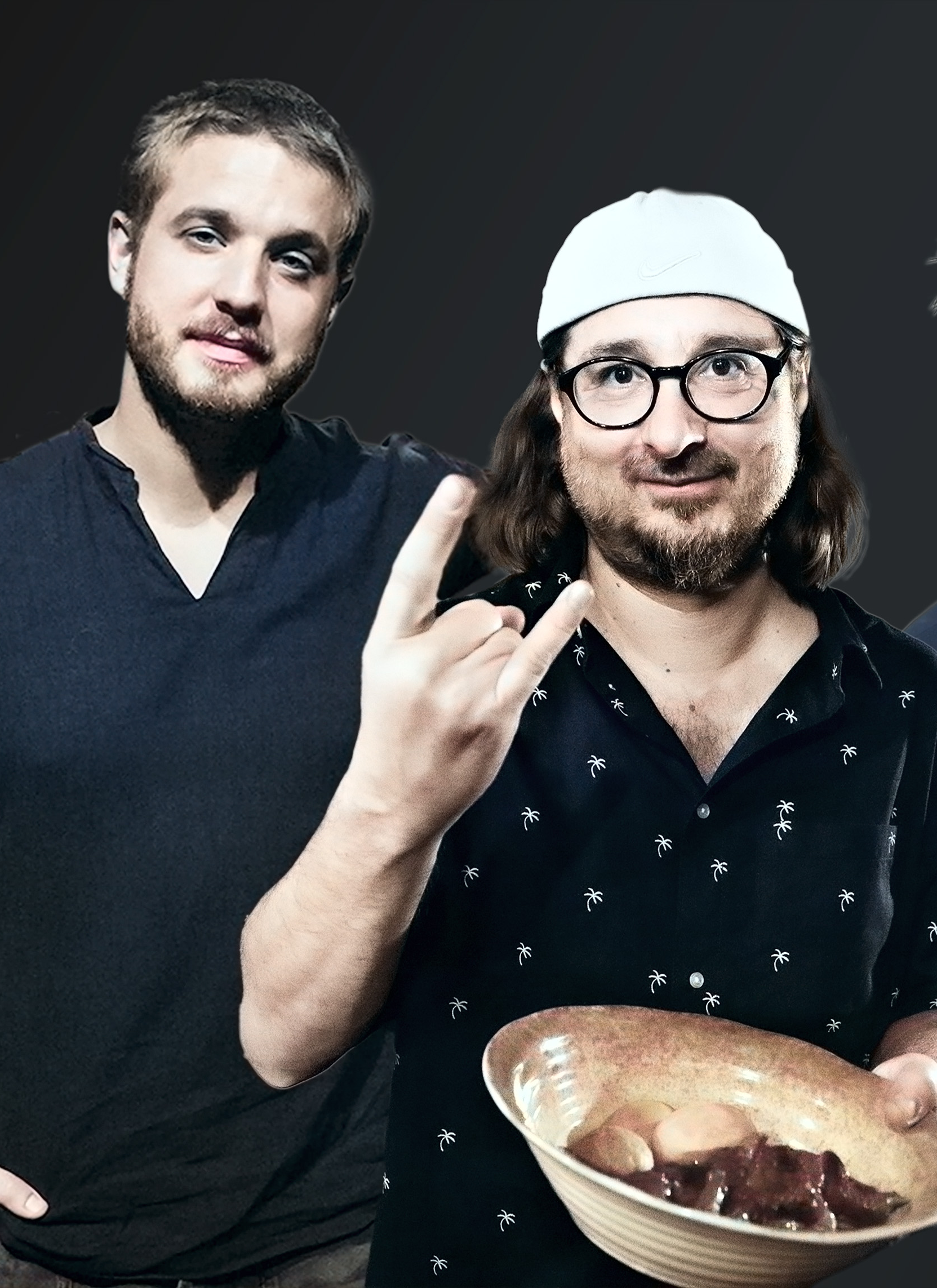 Száz étel ábránd - Vecsei H. Miklós, Cserna-Szabó András és Tempfli Erik estje