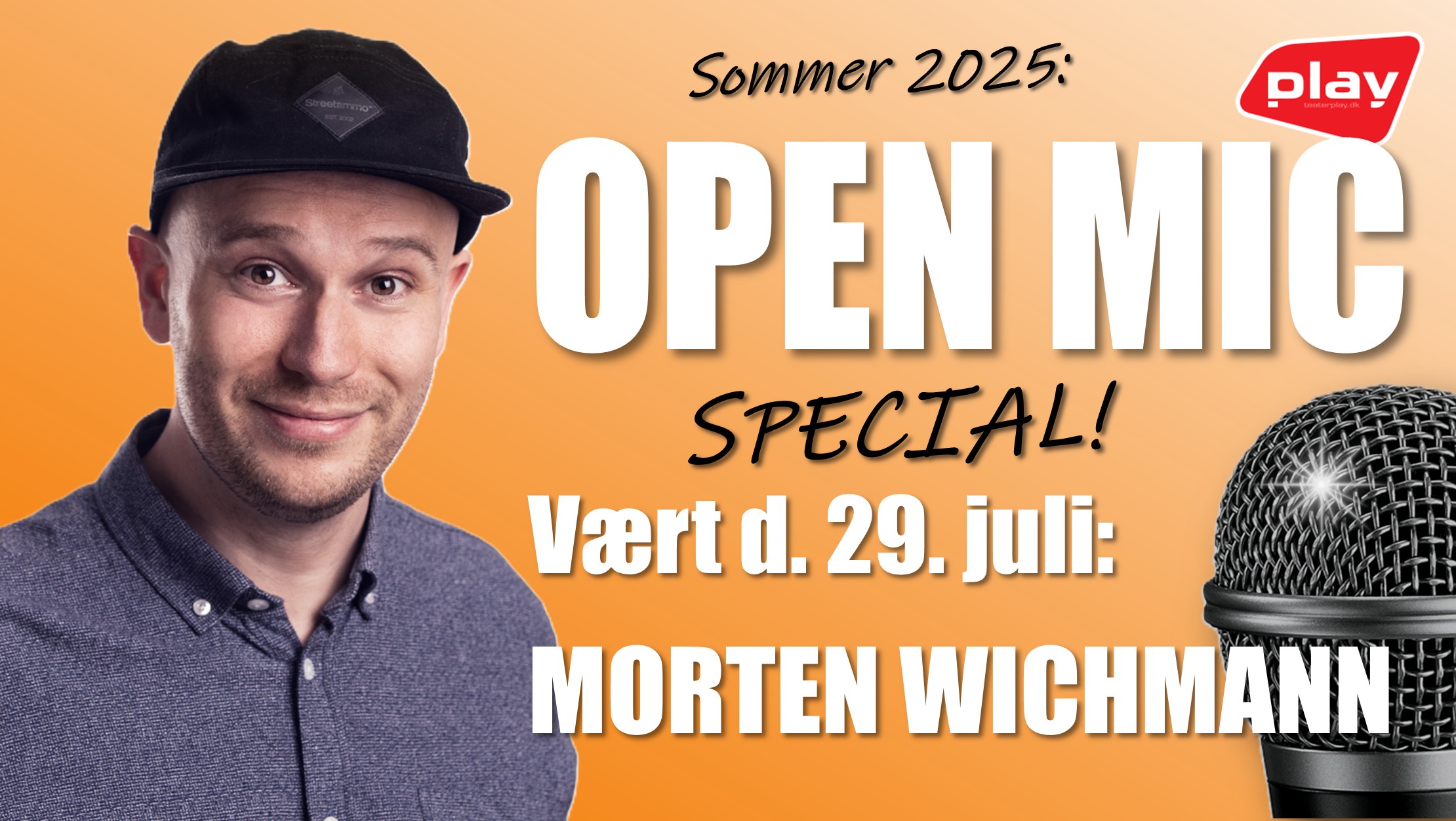 Open mic Special - Vært: Morten Wichmann