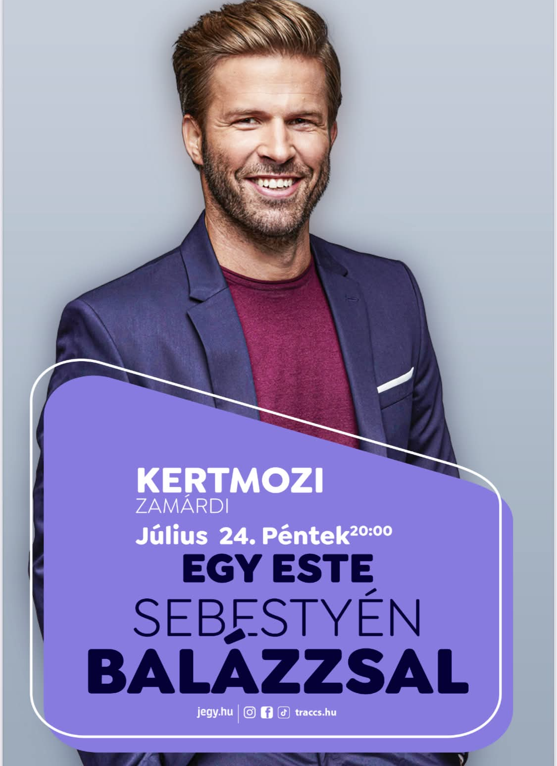 Egy este Sebestyén Balázzsal Zamárdiban!