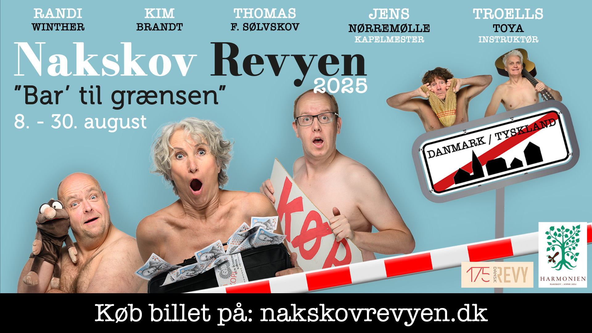 Nakskov revyen 2025 - Bar’ til grænsen