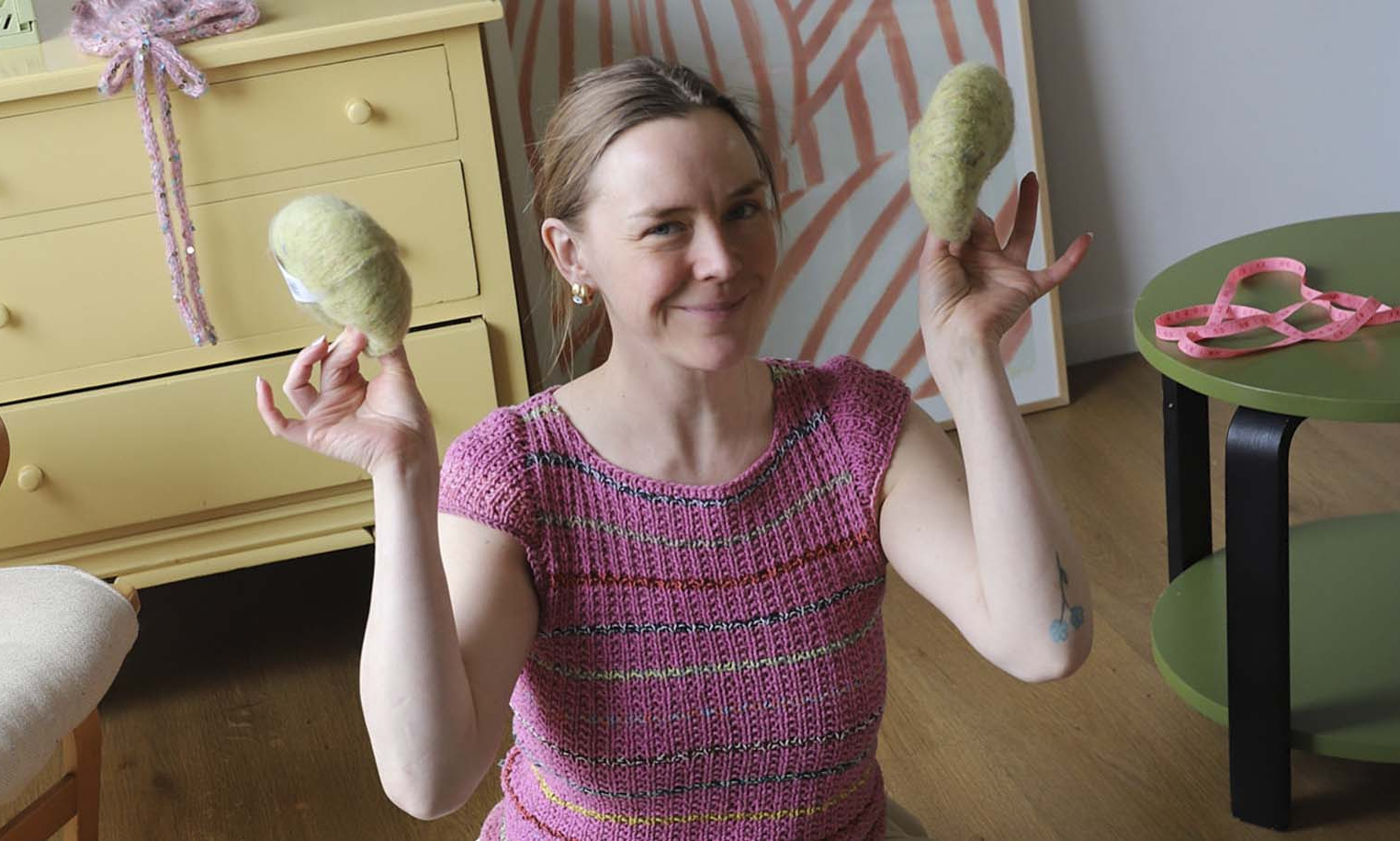 International strikkedag – lær at bruge dine garnrester