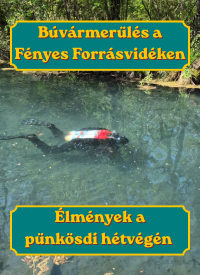 Búvármerülés a Fényes Forrásvidéken