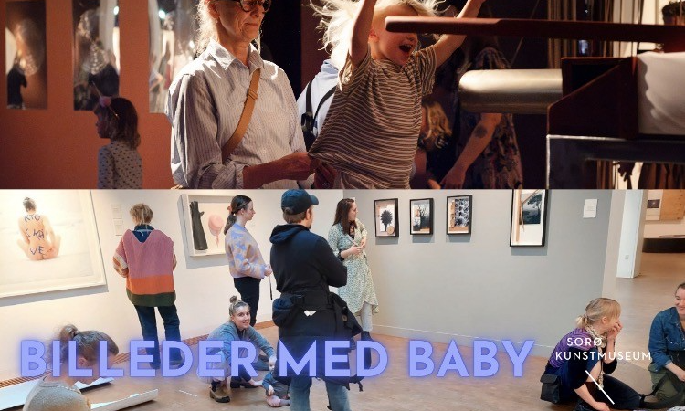 BILLEDER MED BABY: Kunst og sansning