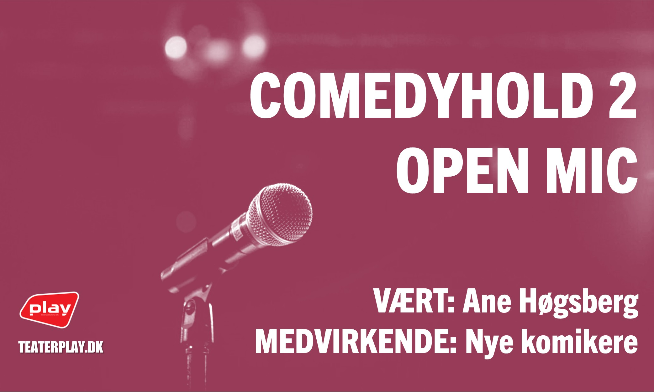 Comedyhold 2 - Open Mic