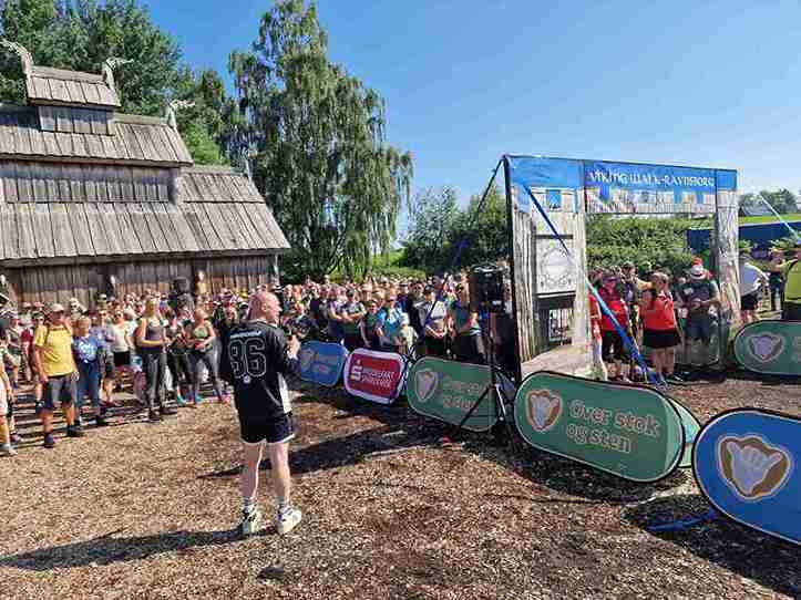 Viking Walk på Ravnsborg Sommermarked