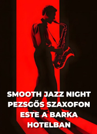 Smooth jazz night 🎷 Pezsgős szaxofon este a Barka Galéria Hotelban (Tállyán)
