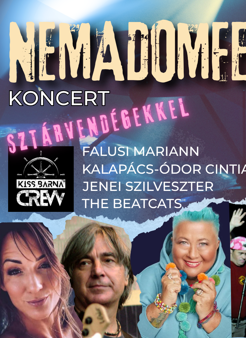 NEM ADOM FEL - Jótékonysági koncert a fogyatékkal élő embereket foglalkoztató Nem Adom Fel Kávézó javára