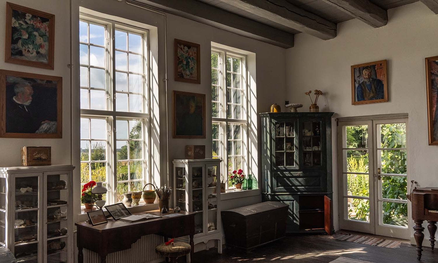 Rundvisning på Malergården – familien Swanes historie