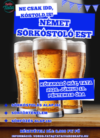Sörkóstoló Est a Kőfaragó házban