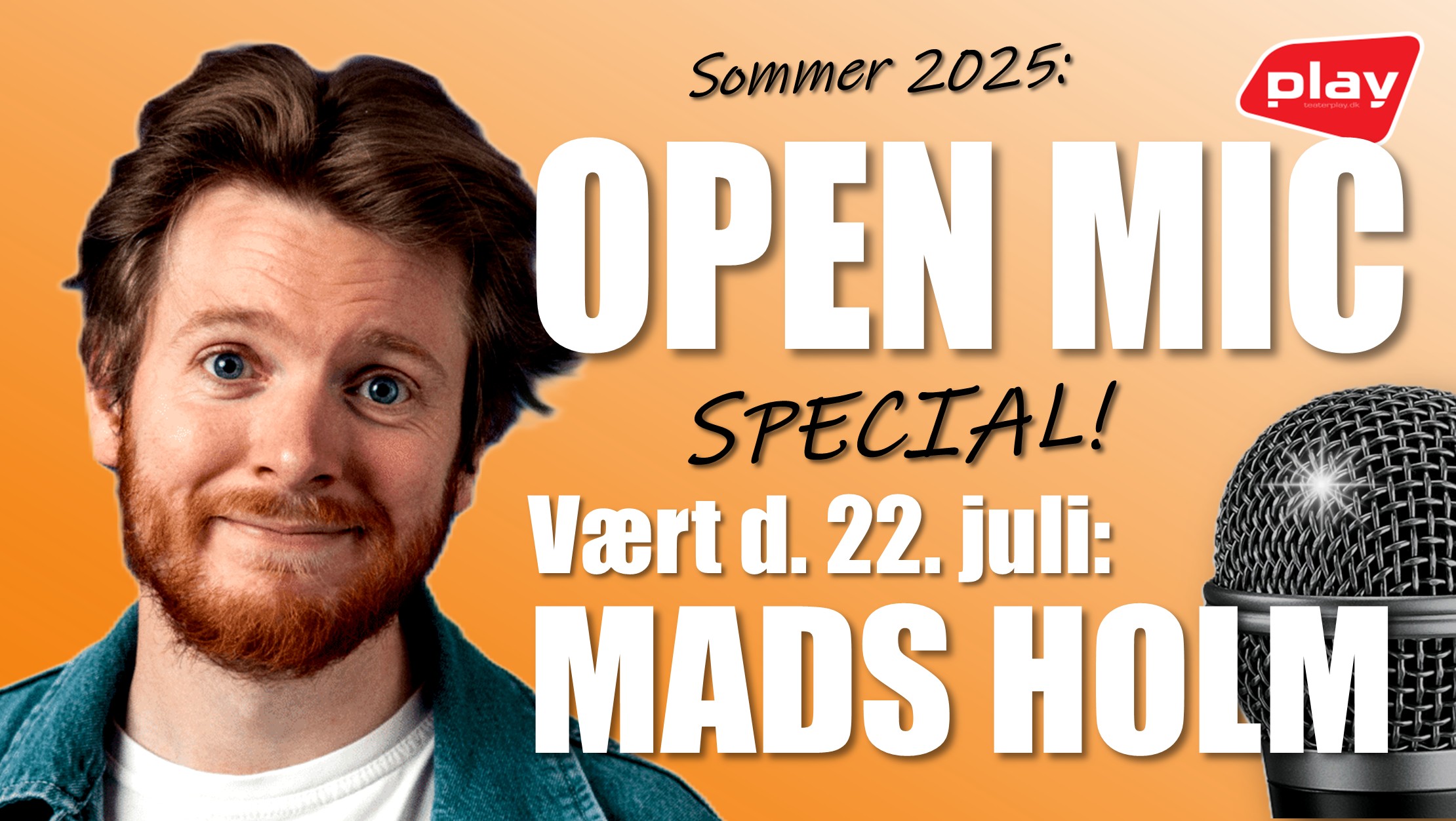 Open mic Special - Vært: Mads Holm