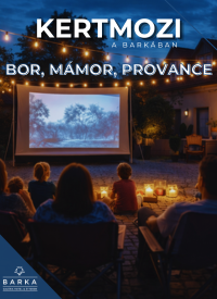 Kertmozi a Barka Galéria Hotelban - Bor, mámor, Provance