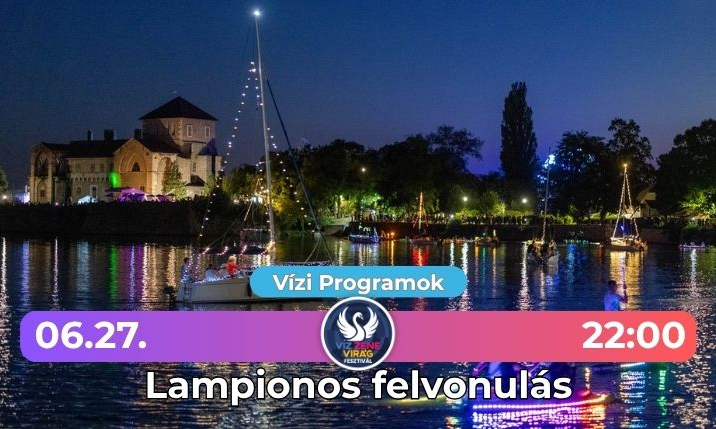 Lampionos felvonulás - Víz Zene Virág Fesztivál