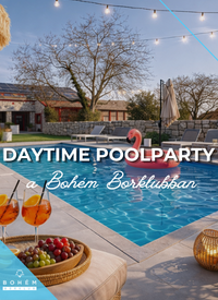 ☀️ DAYTIME POOL PARTY A BOHÉM BORKLUBBAN ✨