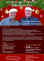 Julekoncert med Johnny og Søren Riis