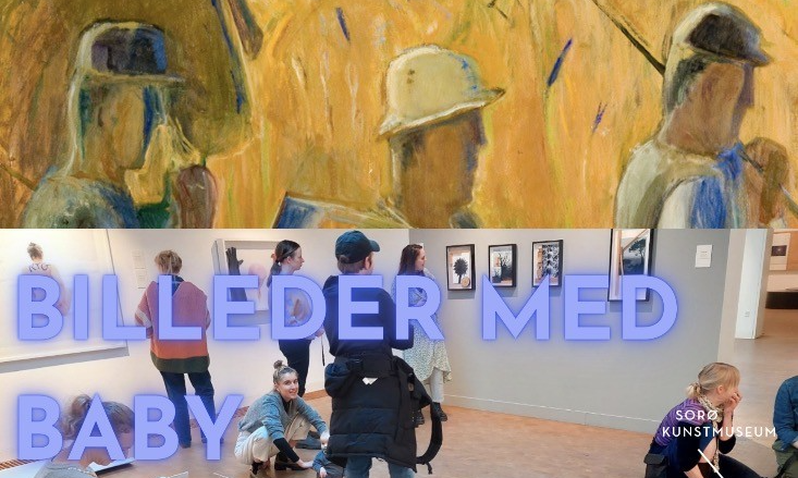 BILLEDER MED BABY: Ebba Carstensen