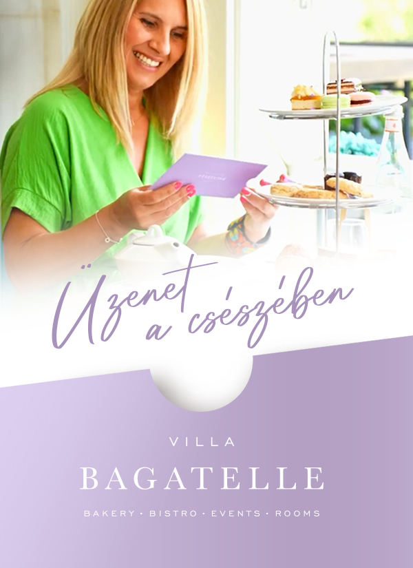 Üzenet a csészében - teadélután költészettel (2 fő részére)