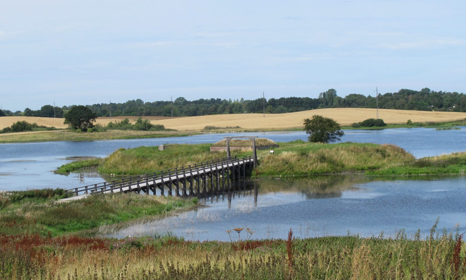 Guidet tur på Næsholm - bevæbnet til tænderne og forberedt på krig!