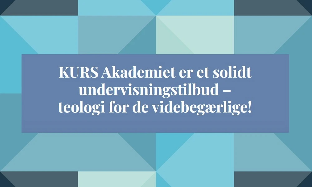 KURS Akademiet - tredje års forløb
