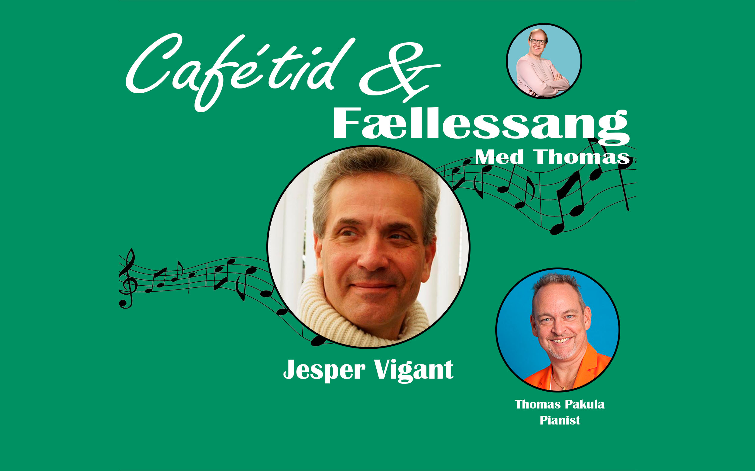 Cafétid & Fællessang m. Jesper Vigant