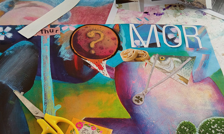 Vinter-kunstworkshop på Malergården