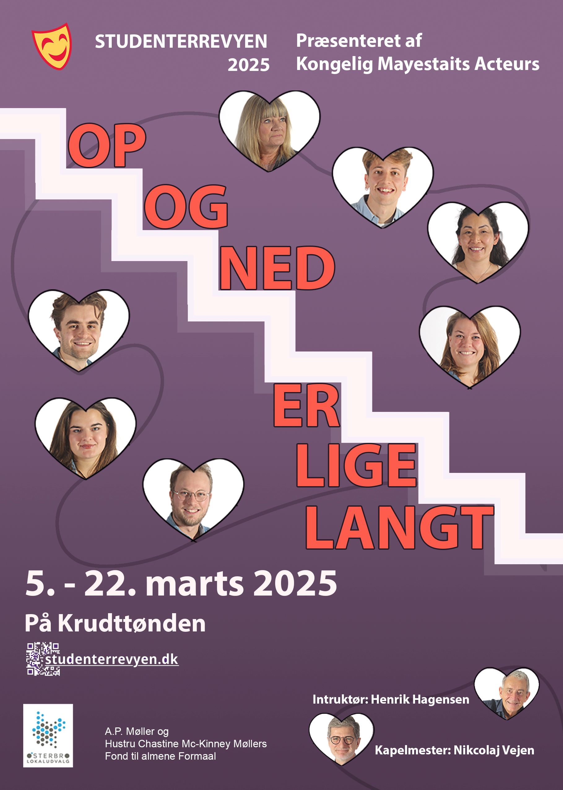 Studenterrevyen 2025 - “Op og ned - er lige langt”