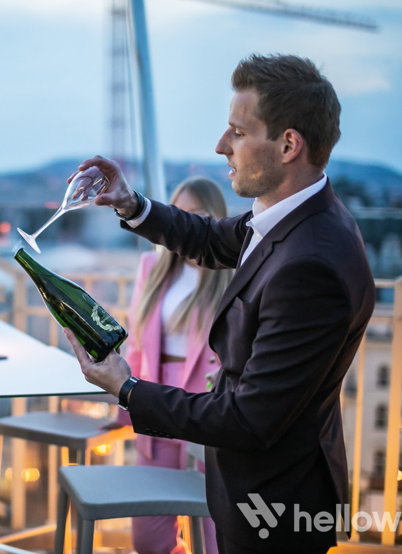 St. Andrea Skybar borkóstoló Budapest tetején