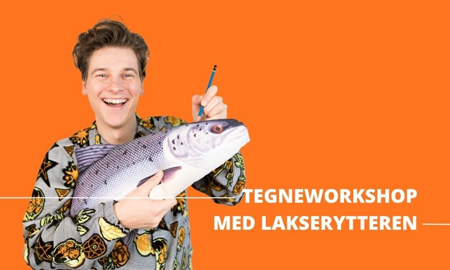 Tegneworkshop med Lakserytteren