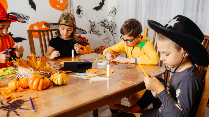 Halloween workshop: Spøgelser og edderkopper